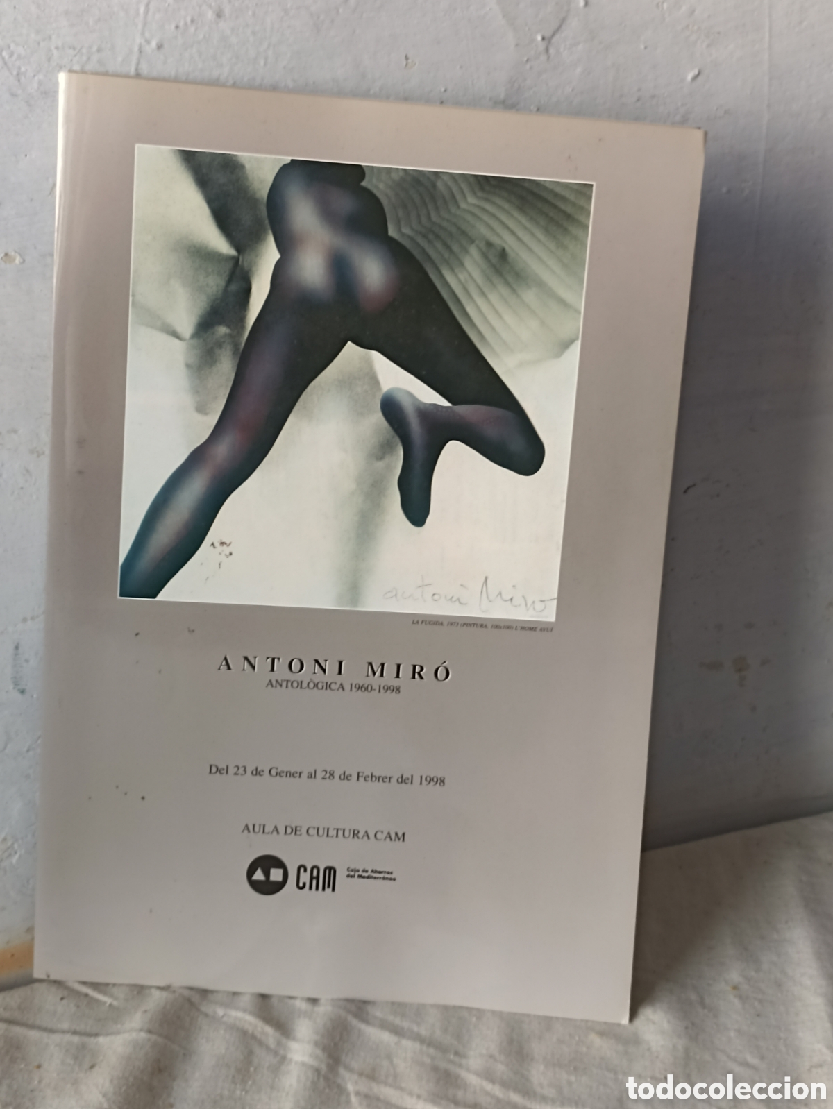 Coleccionismo: Antonio Mir&oacute; pintor triptico exposici&oacute;n - Foto 11