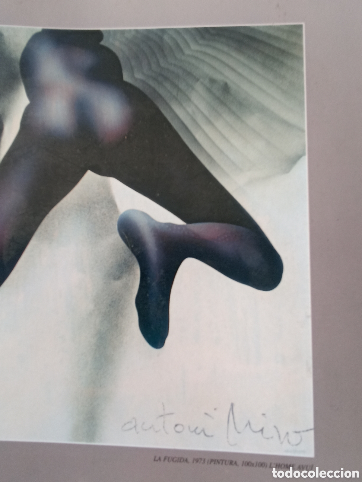 Coleccionismo: Antonio Mir&oacute; pintor triptico exposici&oacute;n - Foto 12