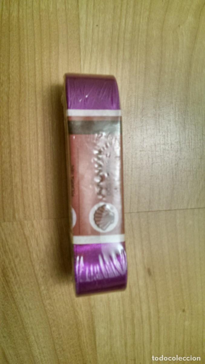 Sammeln: CINTA SAT&Eacute;N 2,5 CMS. COLOR VIOLETA 10 METROS