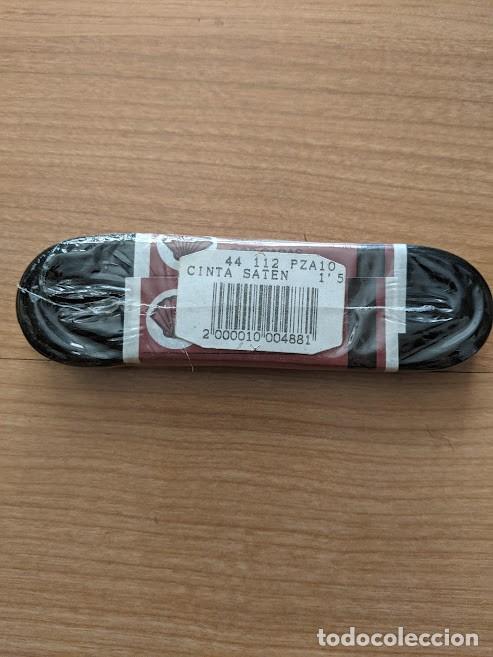 Sammeln: CINTA SAT&Eacute;N 1 CM. COLOR NEGRO 10 METROS