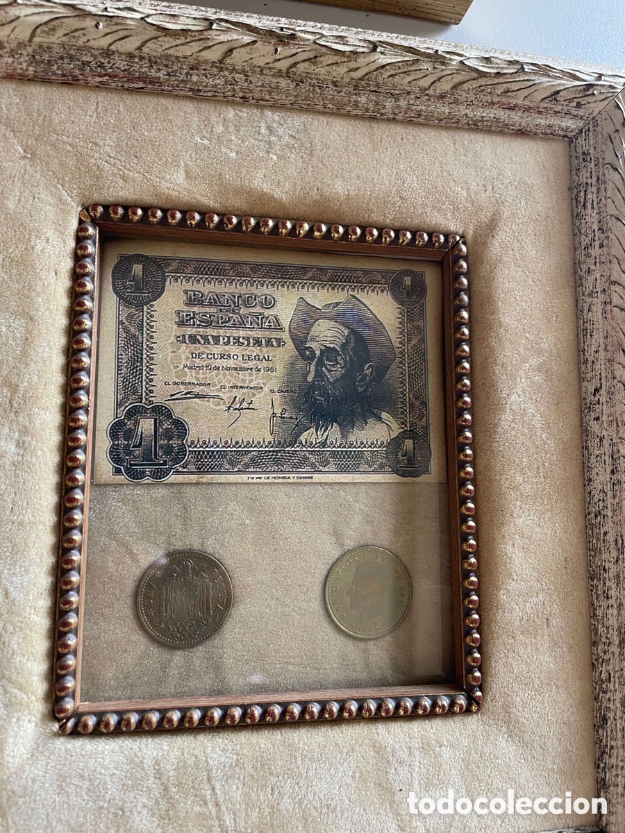 Coleccionismo: Cuadros r&eacute;plicas numism&aacute;tica - Foto 4
