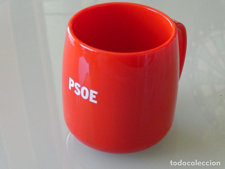Collezionismo: JARRA TAZA 30CL. POL&Iacute;TICO SINDICAL. PSOE PARTIDO SOCIALISTA. MADE IN UK. 200GR