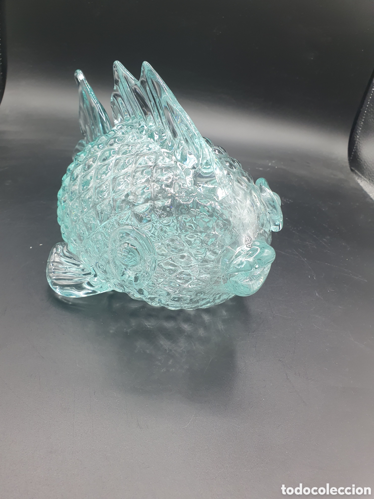 Coleccionismo: Pez de cristal verdoso - Foto 7