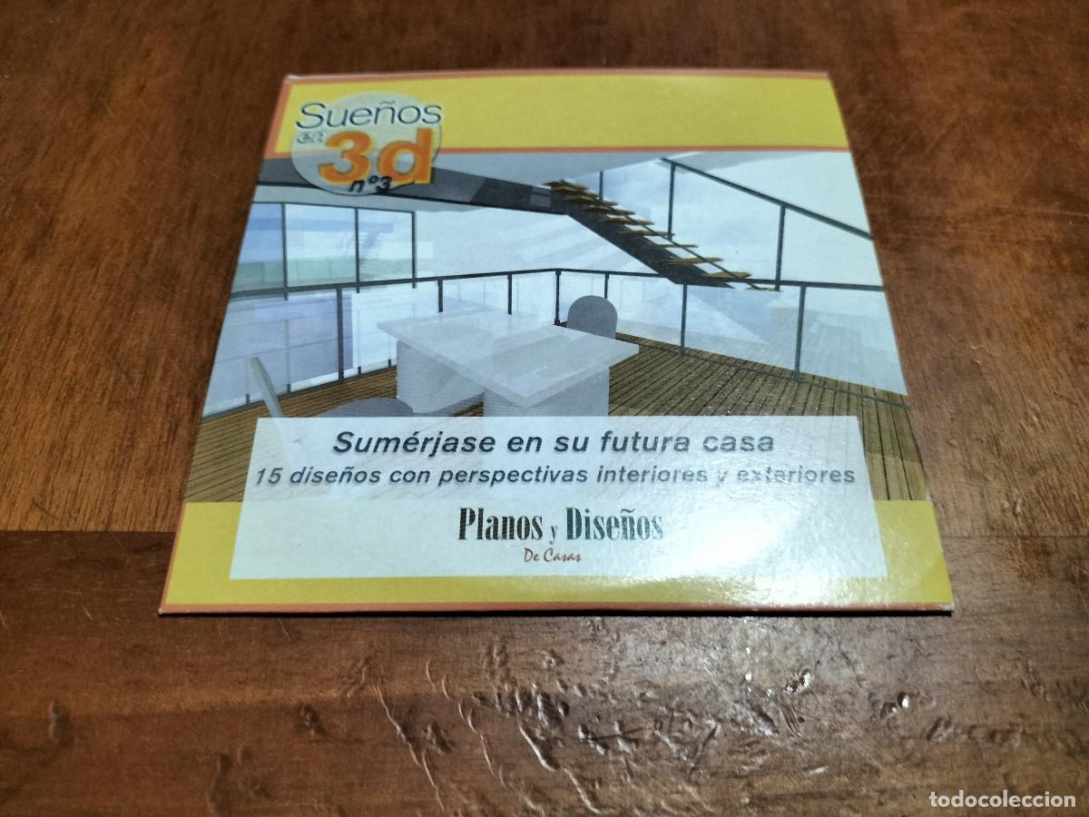 Colecionismo: SUE&Ntilde;OS EN 3D. SUM&Eacute;RJETE EN SU FUTURA CASA. PLANOS Y DISE&Ntilde;OS DE CASA. CD-ROM. BUEN ESTADO