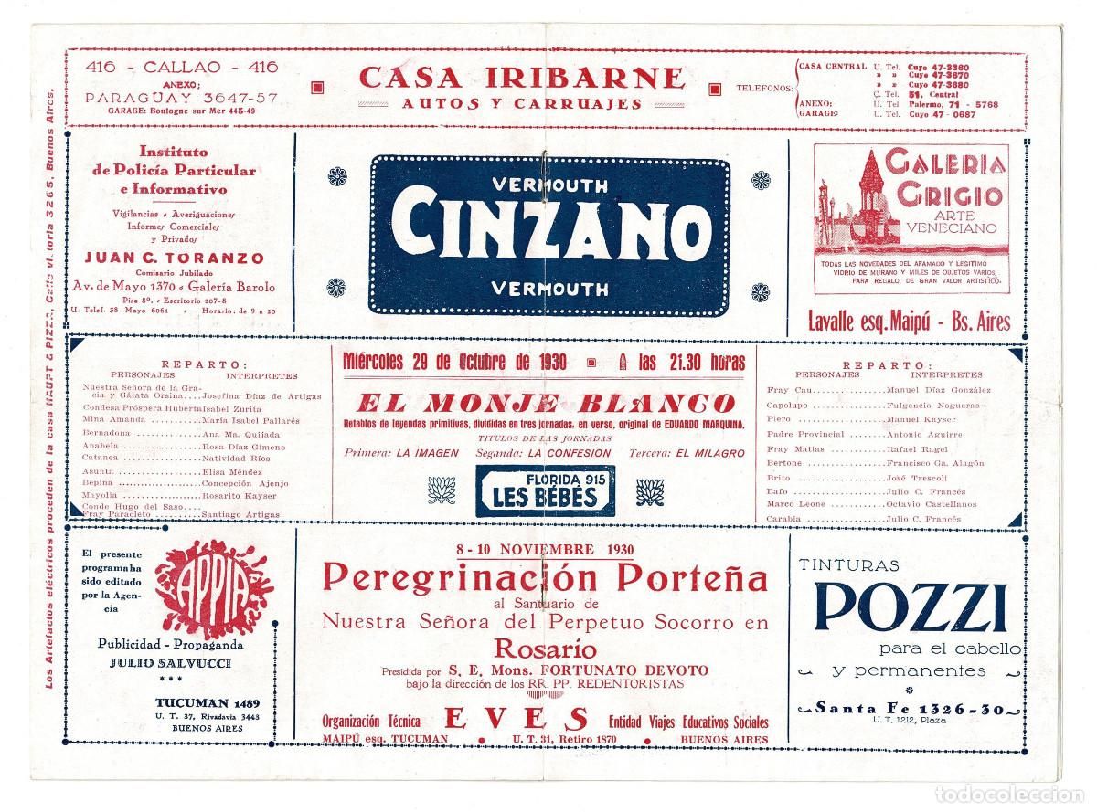 Coleccionismo: PROGRAMA, COMPA&Ntilde;&Iacute;A DE COMEDIAS. DIAZ-ARTIGAS. - Foto 5