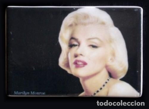 Coleccionismo: IMAN PORCELANA NEVERA - MARILYN MONROE - Foto 2
