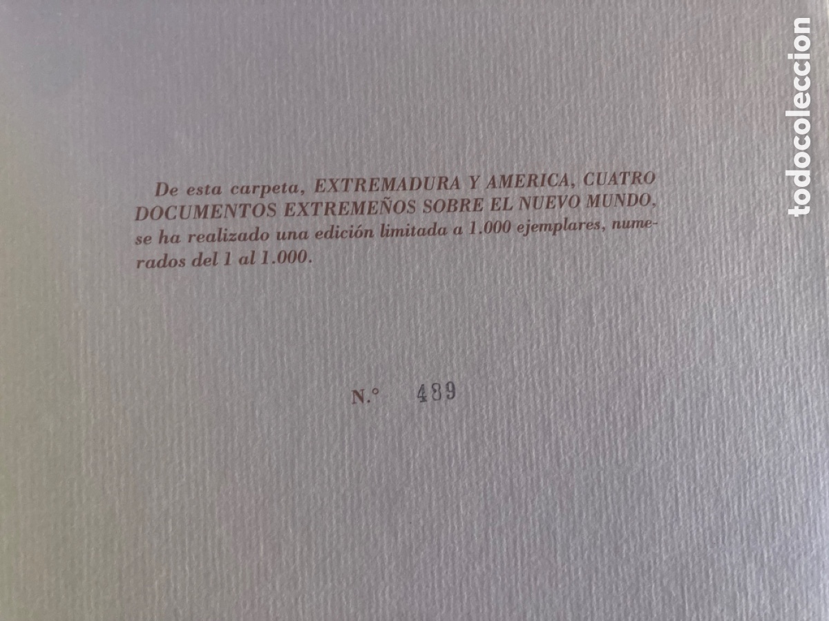 Coleccionismo: 4 documentos extreme&ntilde;os sobre el nuevo mundo - Foto 7