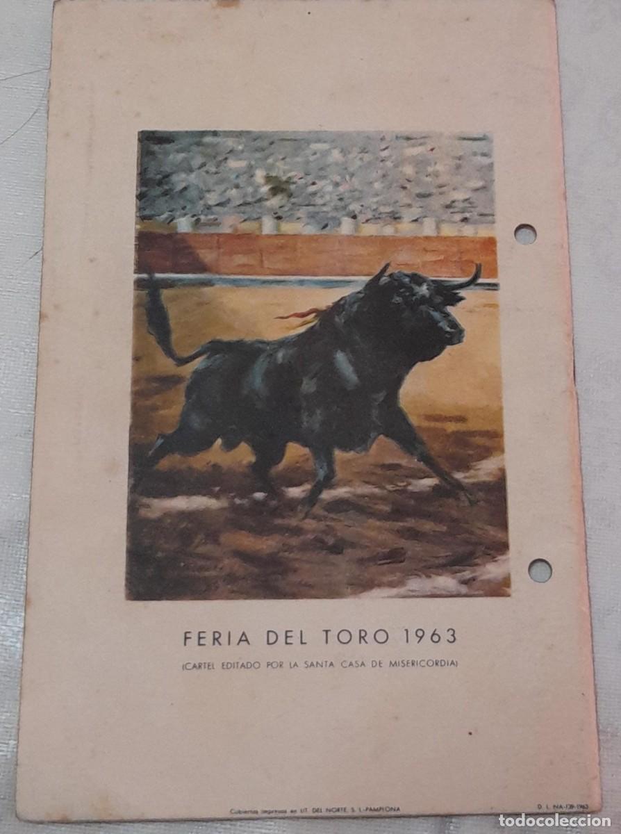 Coleccionismo: PROGRAMA DE FESTEJOS DE SAN FERM&Iacute;N 1963 - Foto 2