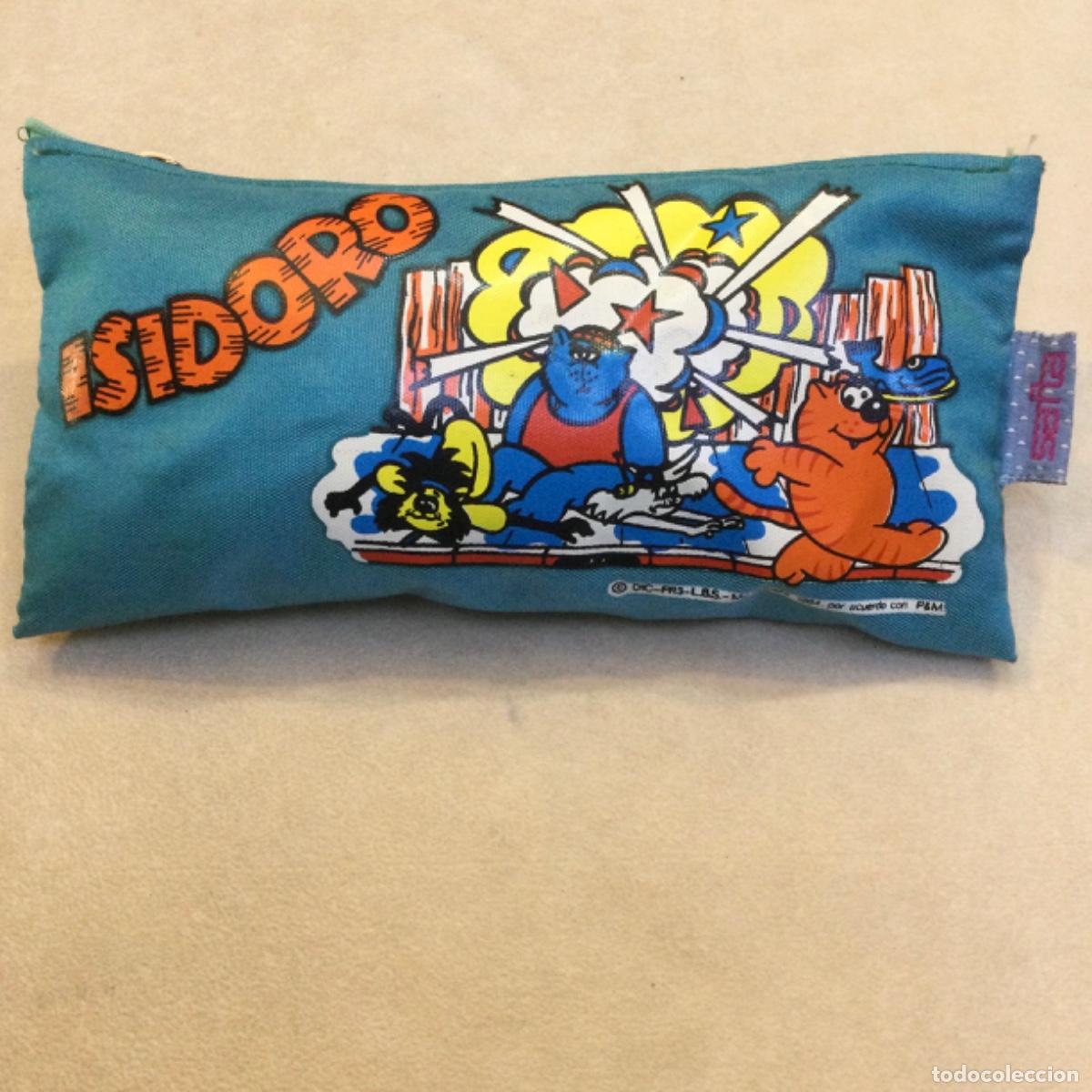 Coleccionismo: Estuche escolar. El Gato Isidoro. A&ntilde;os 80 NUEVO