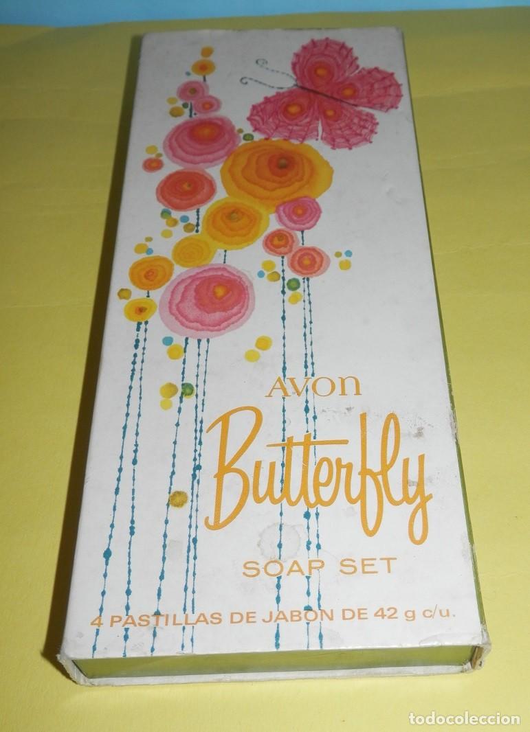 Coleccionismo: ANTIGUA CAJA JABONES DE LA AVON