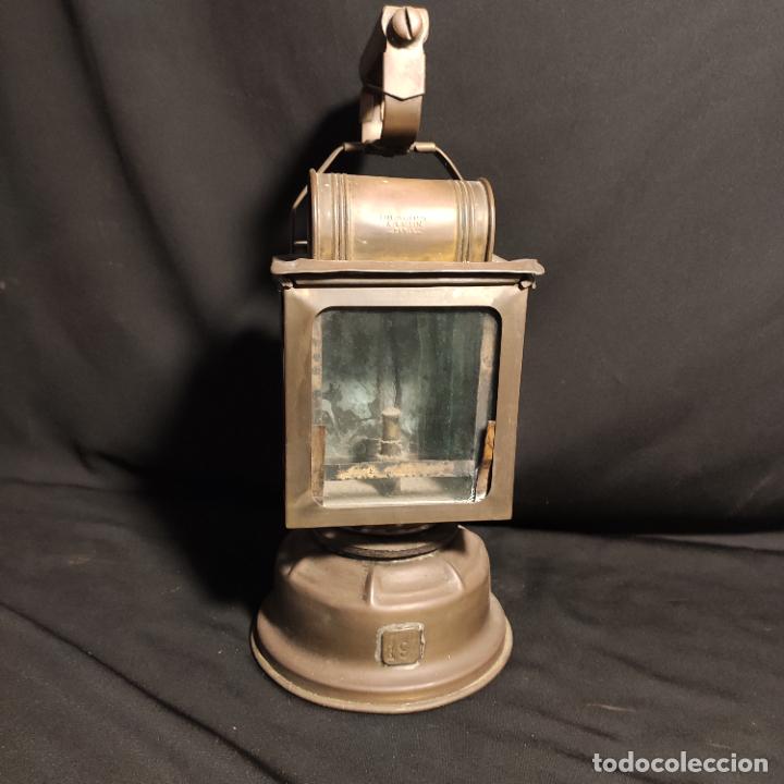 Coleccionismo: EXCELENTE FAROL DE TREN - Foto 3