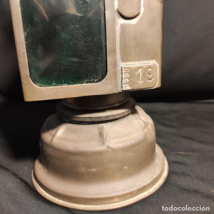 Coleccionismo: EXCELENTE FAROL DE TREN - Foto 4