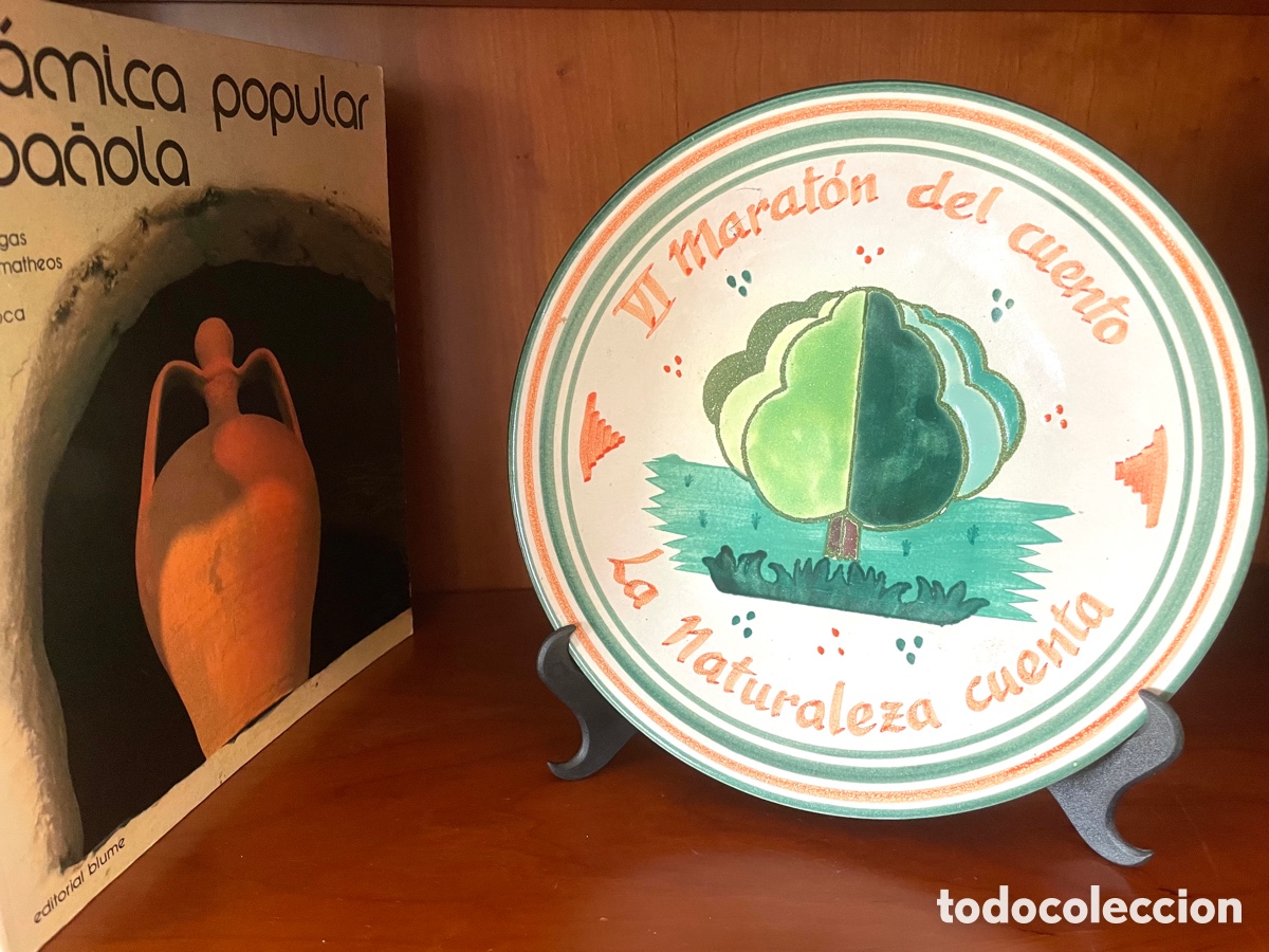 Coleccionismo: Plato cer&aacute;mica decorativa - Foto 1