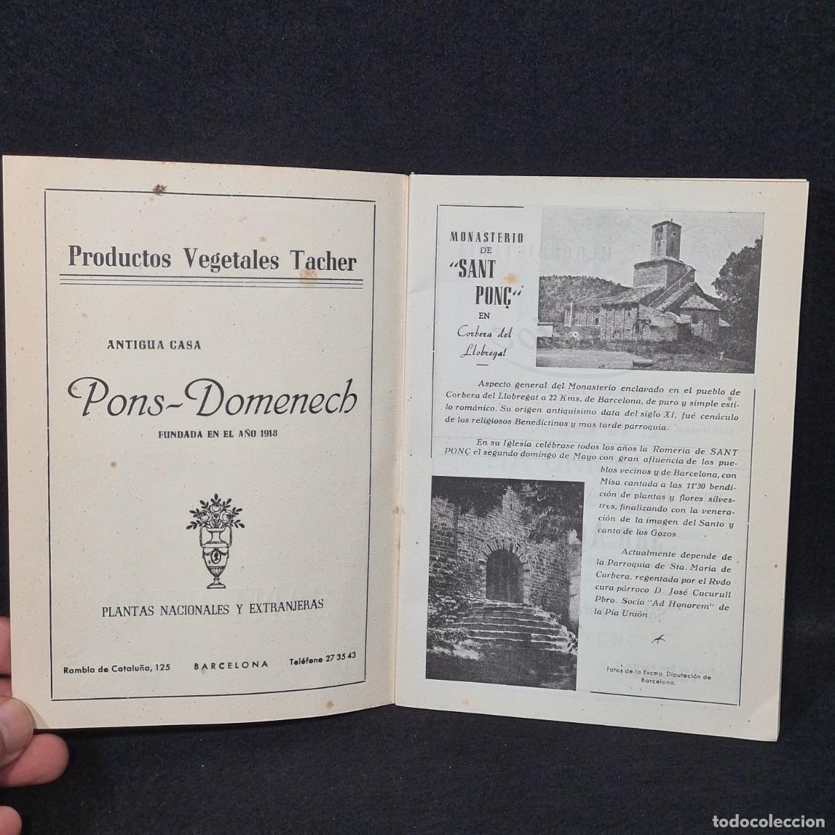 Coleccionismo: SANT PON&Ccedil; - PROGRAMA OFICIAL - 1953 / 27.462 - Foto 3