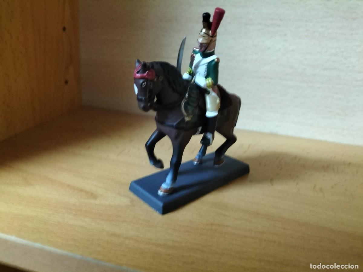 Coleccionismo: Soldado de plomo.a caballo de colecci&oacute;n de miniaturas