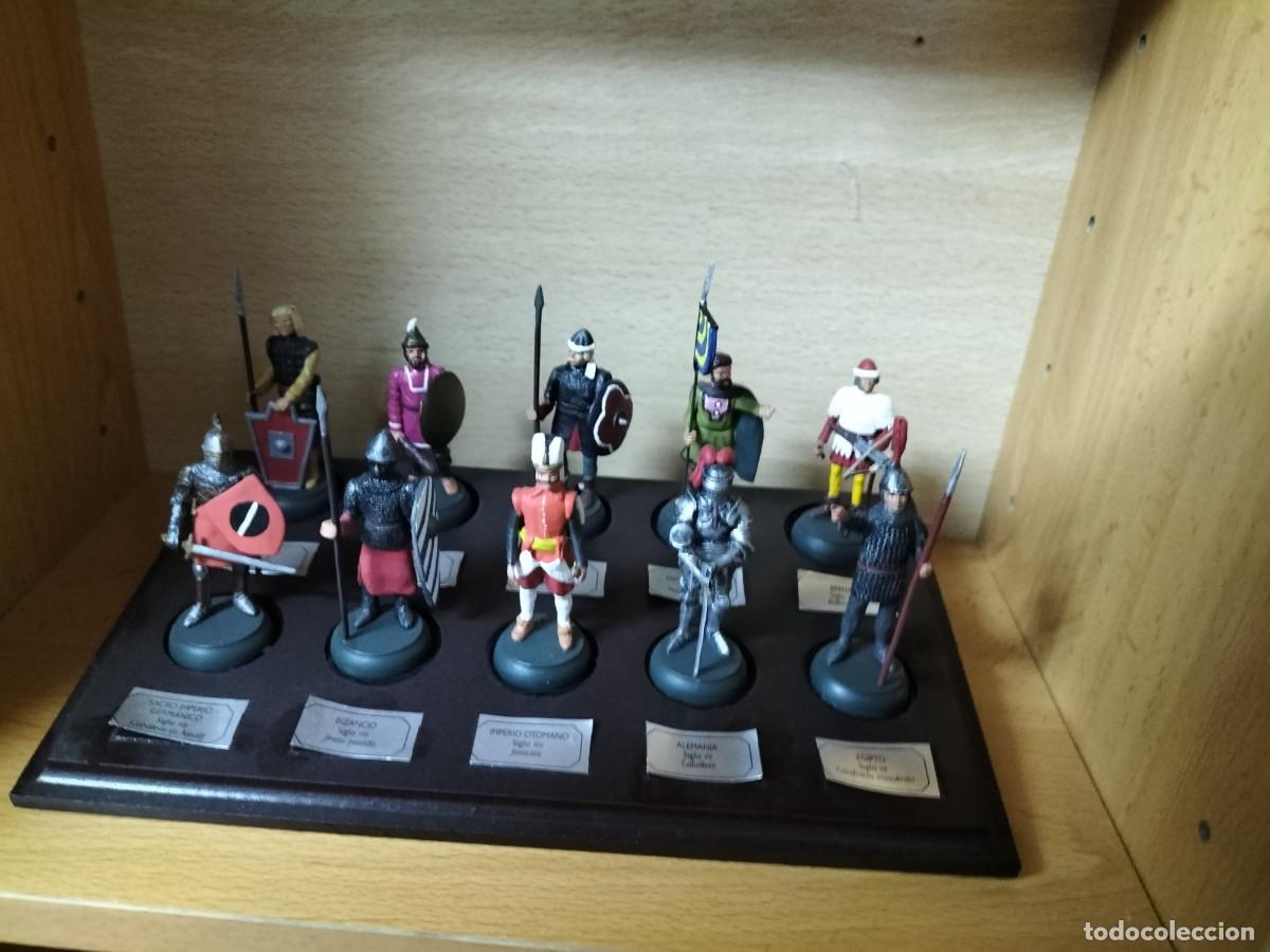 Coleccionismo: Colecci&oacute;n antigua miniaturas soldados de plomo