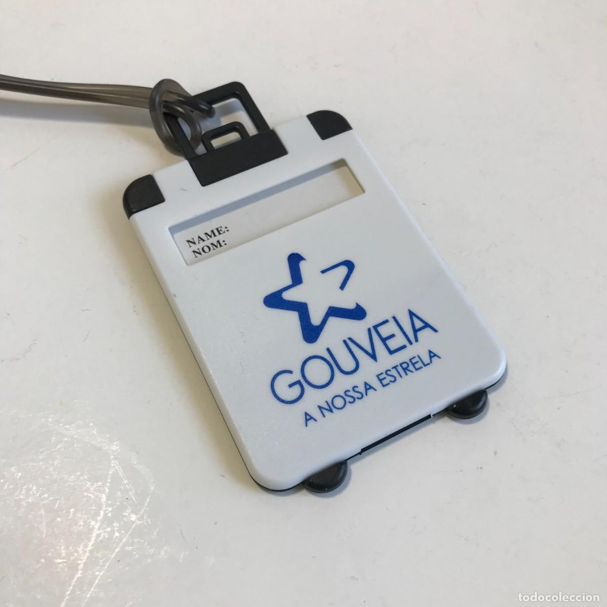 Coleccionismo: ETIQUETAS PARA IDENTIFICACION DE MALETAS, GOUVEIA, MODELO MALETA