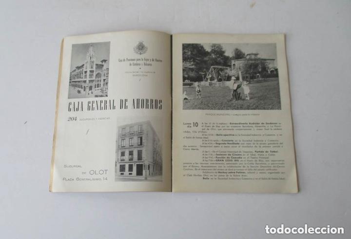 Coleccionismo: PROGRAMA FIESTAS DEL TURA DE OLOT 1956 - Foto 3
