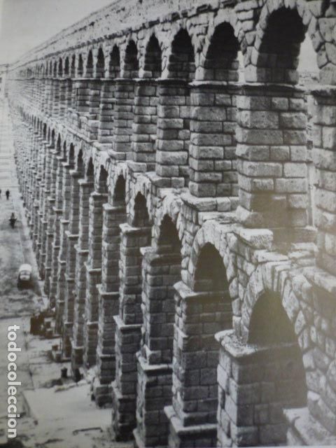 Coleccionismo: SEGOVIA ACUEDUCTO ANTIGUA LAMINA A&Ntilde;OS 50