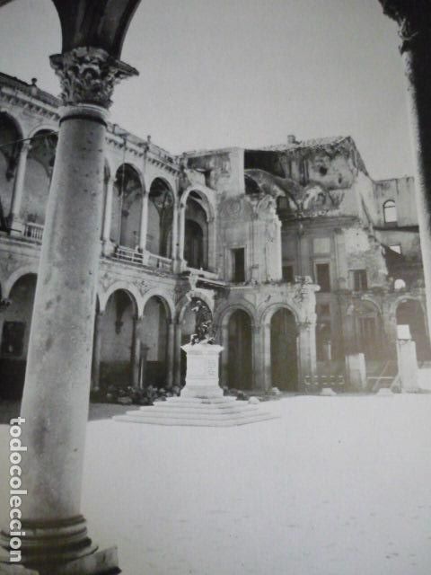 Coleccionismo: TOLEDO EL ALCAZAR ANTIGUA LAMINA A&Ntilde;OS 50
