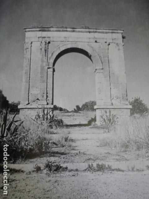 Sammelleidenschaft Papier: TARRAGONA ARCO ROMANO DE BARA ANTIGUA LAMINA A&Ntilde;OS 50