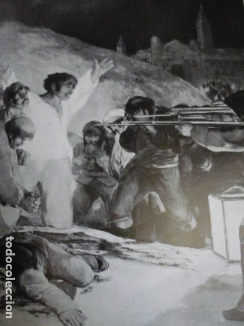 Sammelleidenschaft Papier: LOS FUSILAMIENTOS DEL 3 DE MAYO DE GOYA ANTIGUA LAMINA A&Ntilde;OS 50