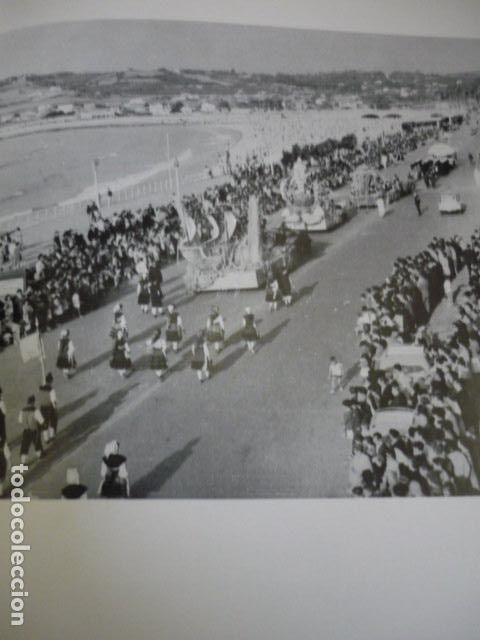 Coleccionismo: GIJON ASTURIAS DESFILE DE CARROZAS ANTIGUA LAMINA A&Ntilde;OS 50