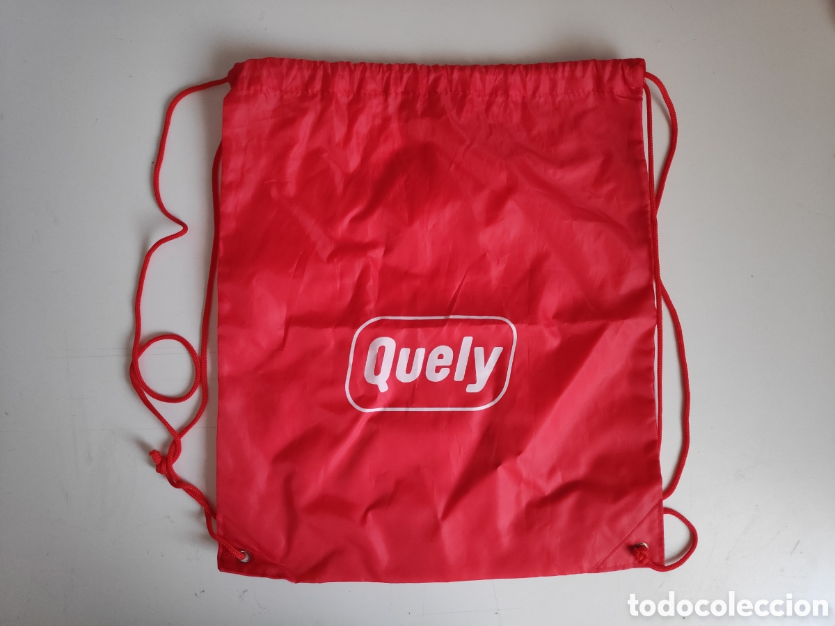 Coleccionismo: Bolsa Quely con asas, tipo mochila - Foto 1