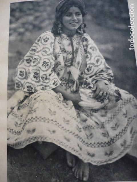 Coleccionismo: RIF MARRUECOS TIPOS ANTIGUO HUECOGRABADO A&Ntilde;OS 30