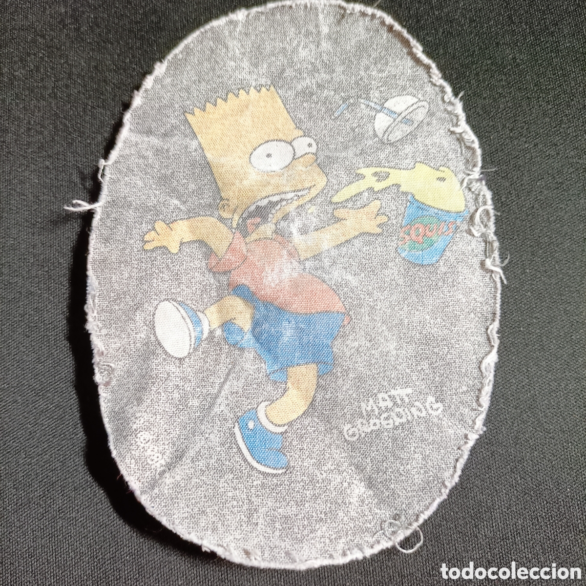 Coleccionismo: Parche Usado. Familia Simpsons.