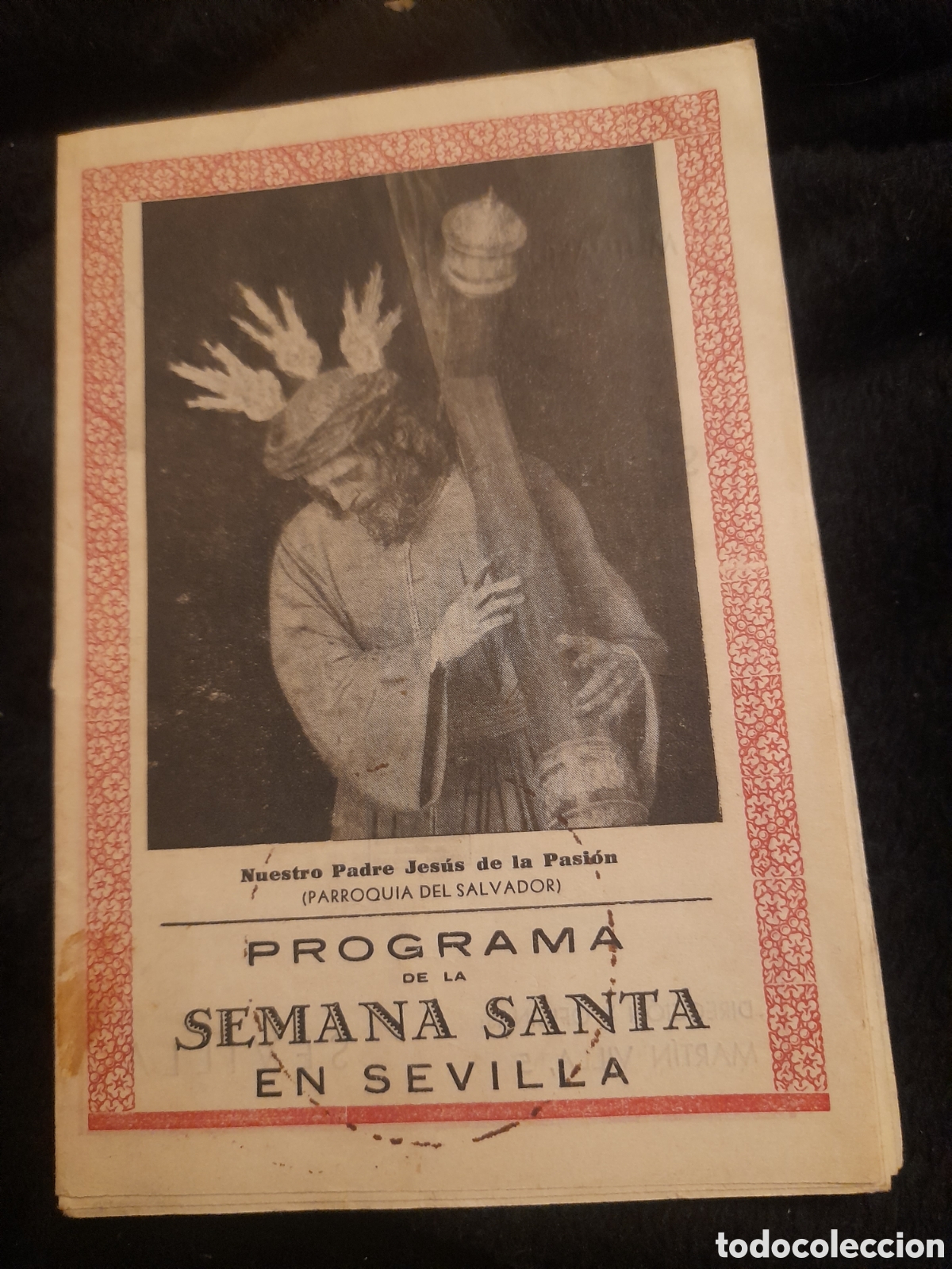 Coleccionismo: Antiguo programa de la Semana Santa de Sevilla - Foto 1