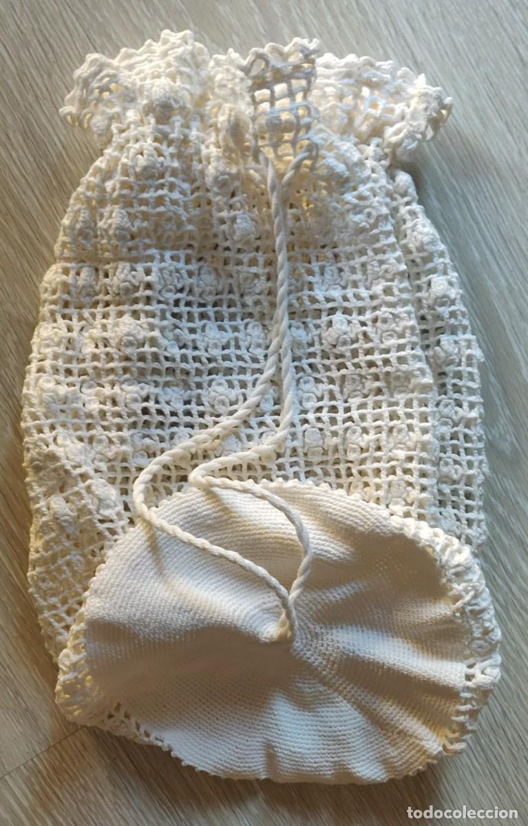 Coleccionismo: Bolsa de Ganchillo