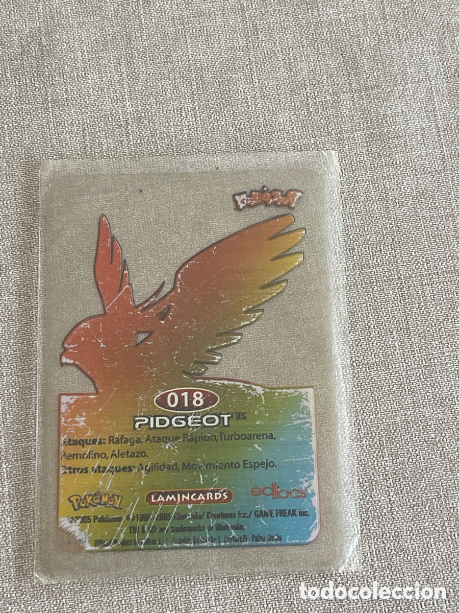 Coleccionismo: Carta Pok&eacute;mon Pidgeot - Foto 2