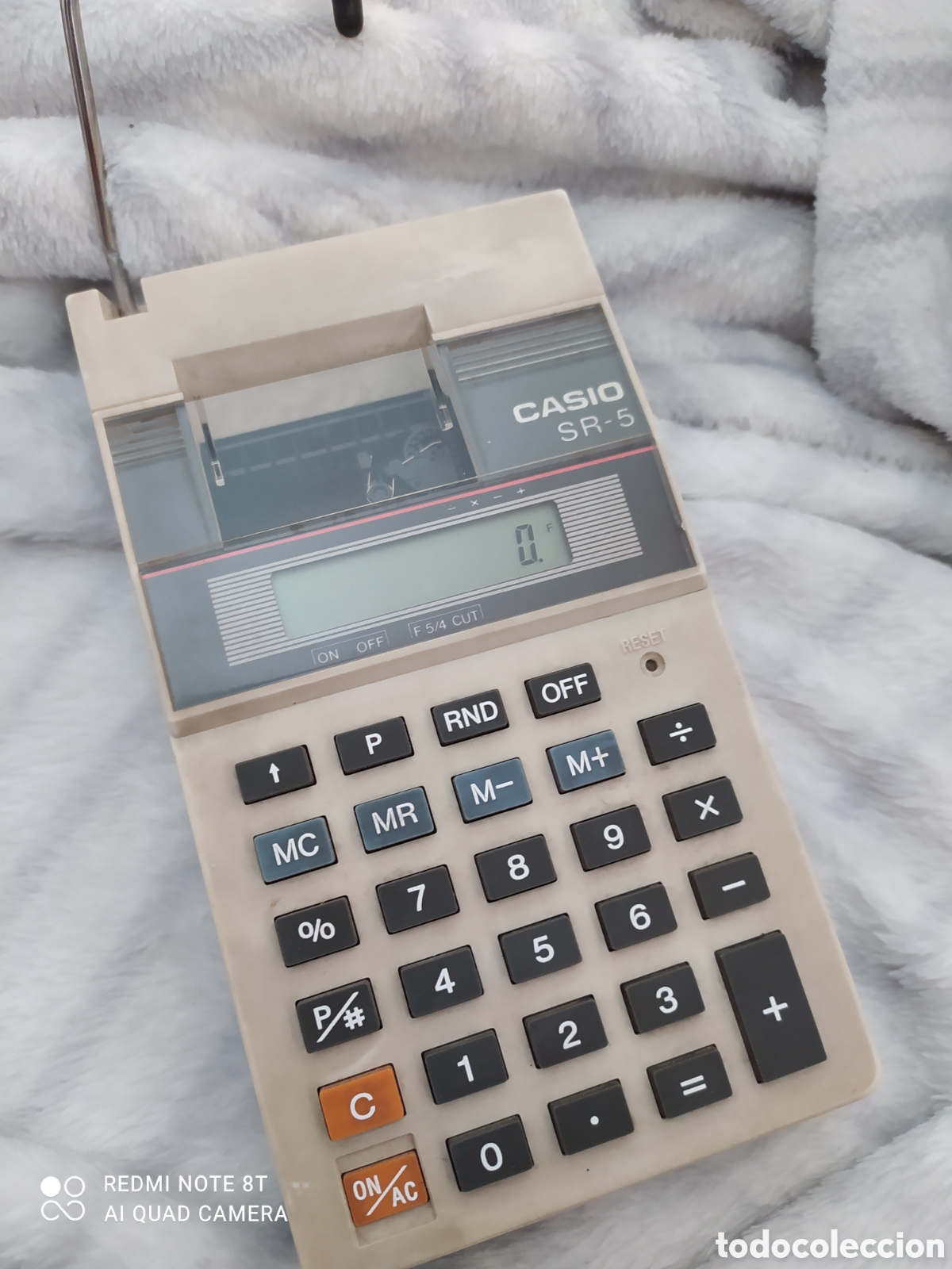 Coleccionismo: Calculadora cient&iacute;fica CASIO SR-5 vintage de 1975 - Foto 9