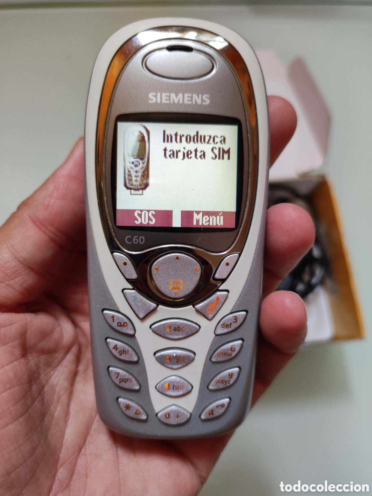 Coleccionismo: Tel&eacute;fono Siemens C60 - Foto 3