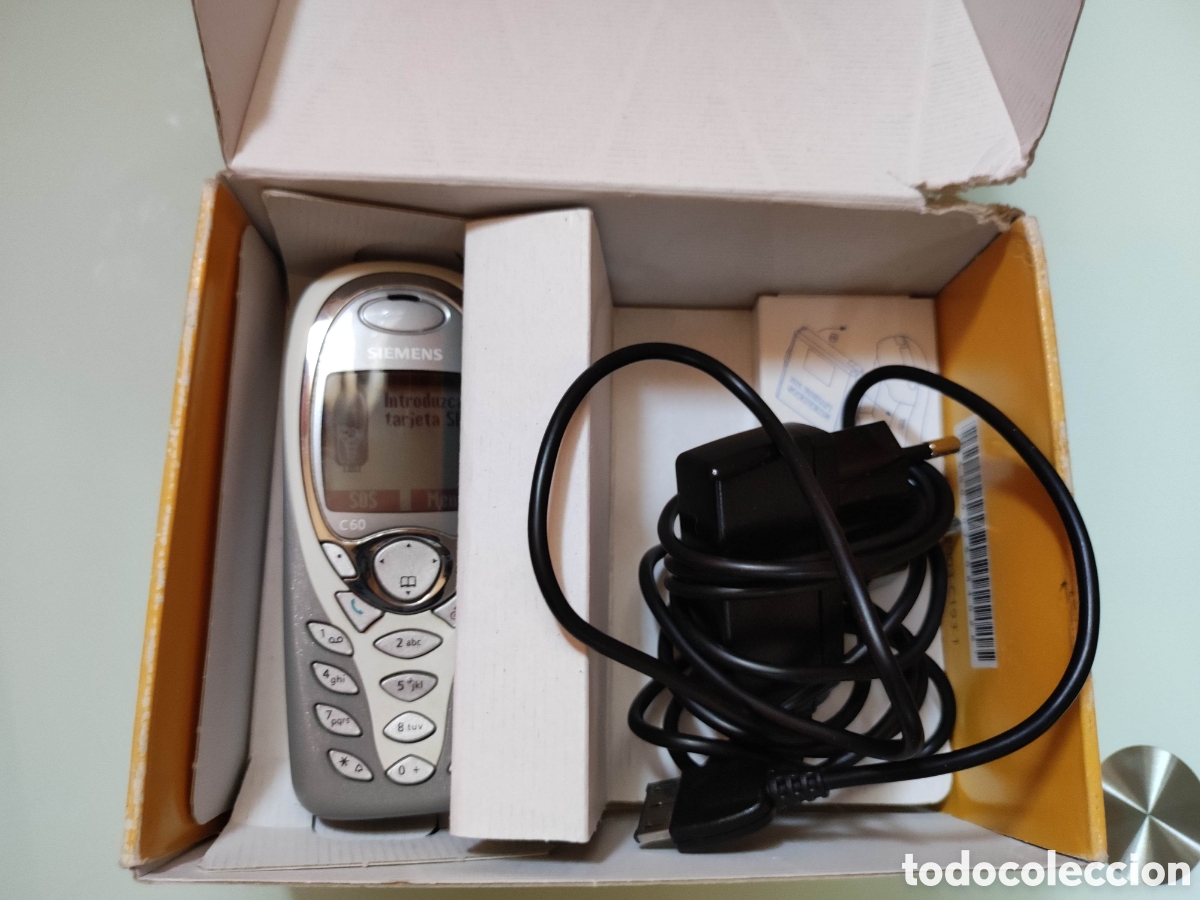 Coleccionismo: Tel&eacute;fono Siemens C60 - Foto 5