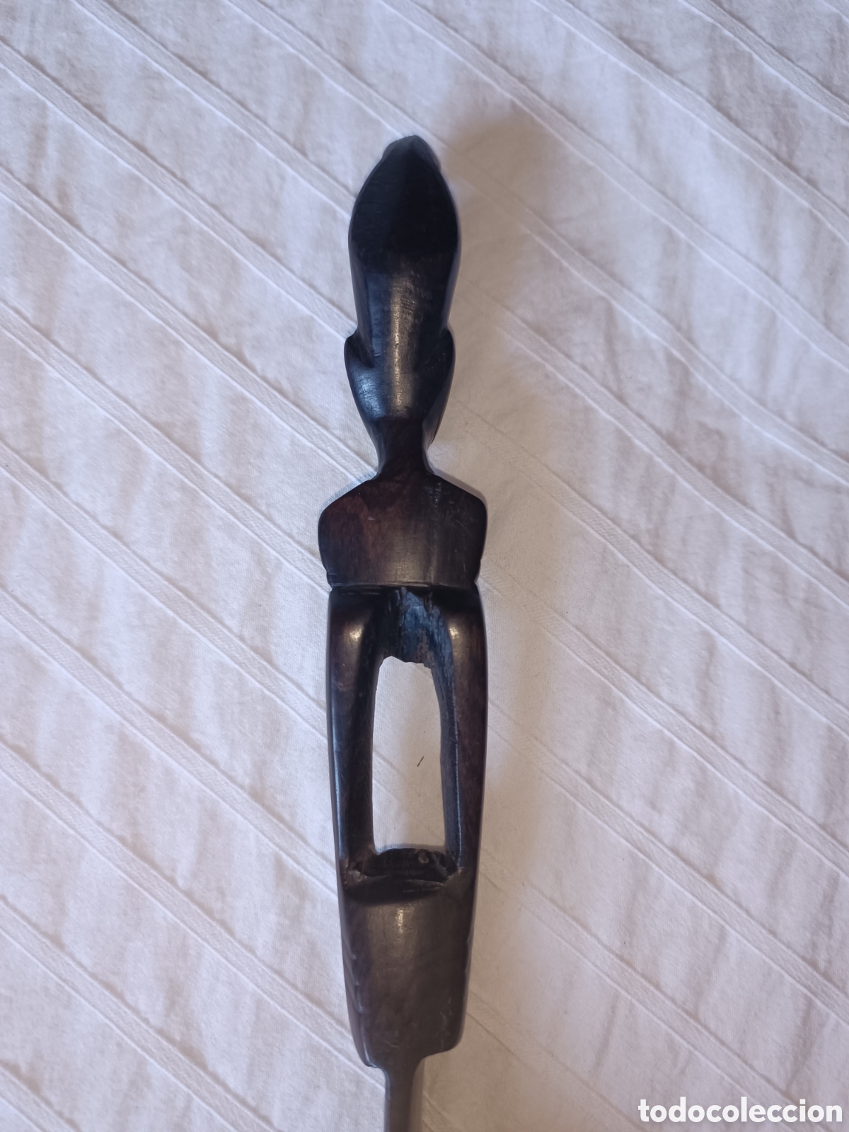 Coleccionismo: Abrecartas madera africano - Foto 3