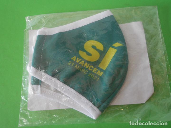 Coleccionismo: MASCARILLA. S&Iacute; AVANCEM. 21 MAR&Ccedil; 2021