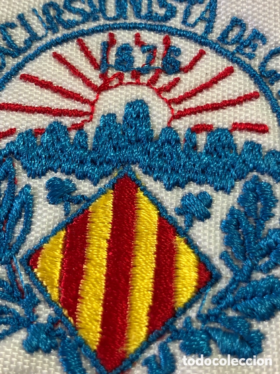 Coleccionismo: ESCUDO CENTRE EXCURSIONISTA DE CATALUNYA BORDADO - Foto 3