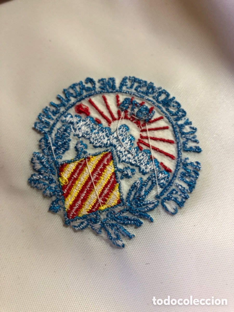 Coleccionismo: ESCUDO CENTRE EXCURSIONISTA DE CATALUNYA BORDADO - Foto 4