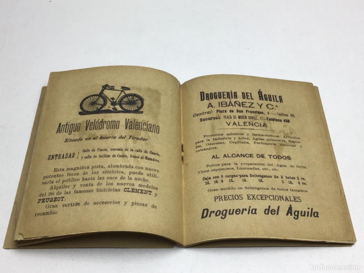 Coleccionismo: ANTIGUO PROGRAMA DE FESTEJOS FERIA DE VALENCIA 1897 - ORIGINAL - Foto 5