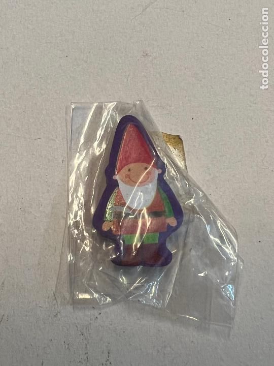 Coleccionismo: GOMA. FORMA DUENDE. MEDIDAS 4*2 CM