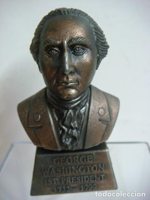 Coleccionismo: SACAPUNTAS FIGURA BUSTO DE GEORGE WASHINGTON PRESIDENT-1732-1799-CAJ-B- N&ordm;-155