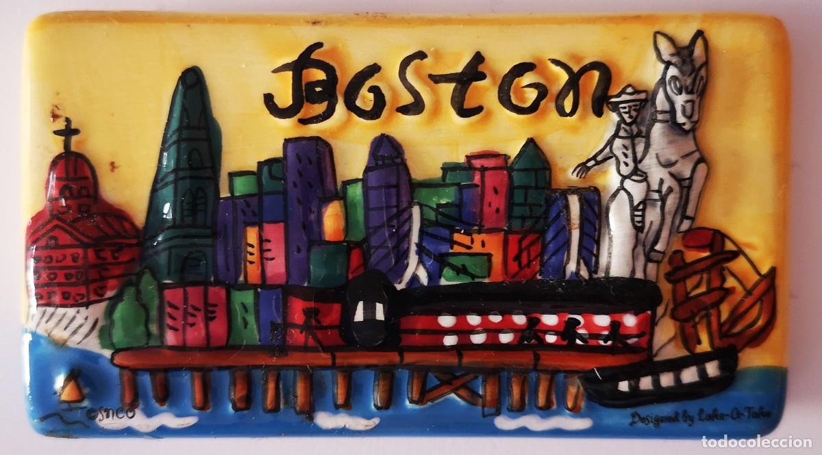 Collectionnisme: IMAN NEVERA MAGNET - USA - MASSACHUSETTS - BOSTON