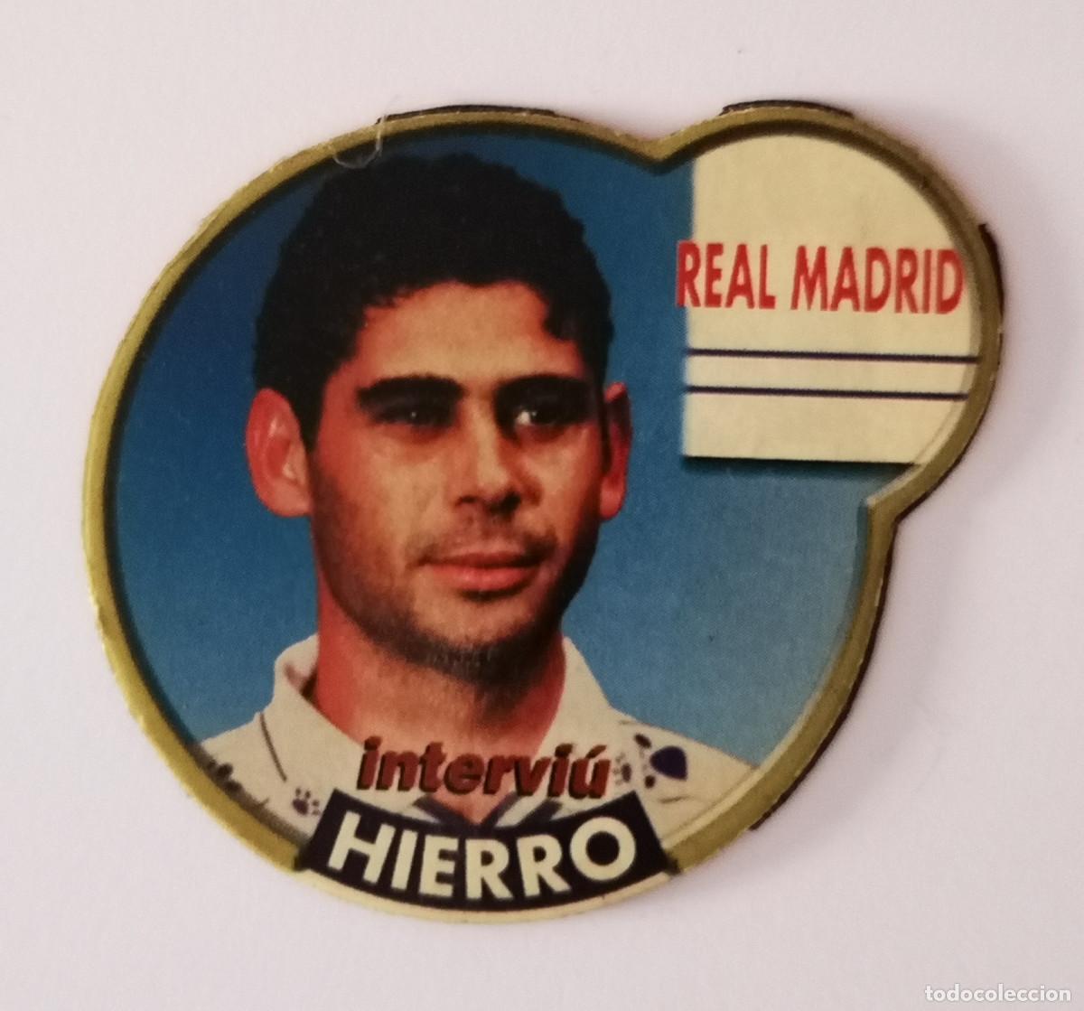 Collectionnisme: IMAN NEVERA MAGNET - FUTBOL Interviu - REAL MADRID - HIERRO