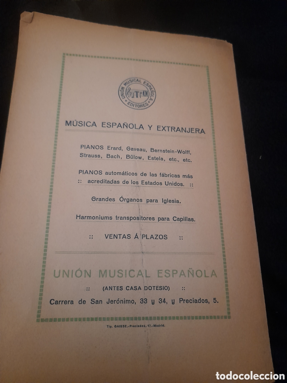 Coleccionismo: Programa del Teatro Price de 1917 - Foto 4