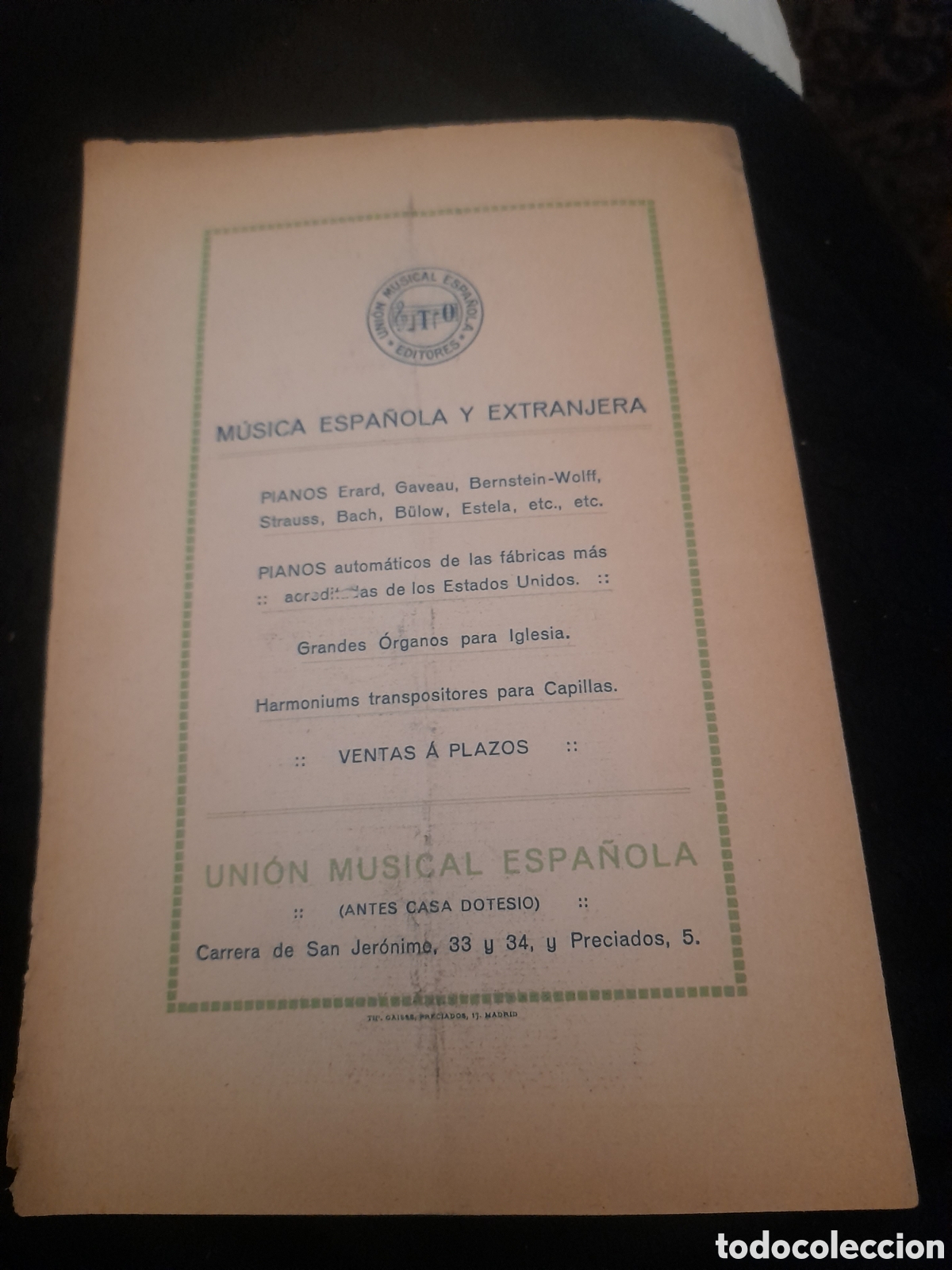 Coleccionismo: Programa del Teatro Price de 1917 - Foto 4