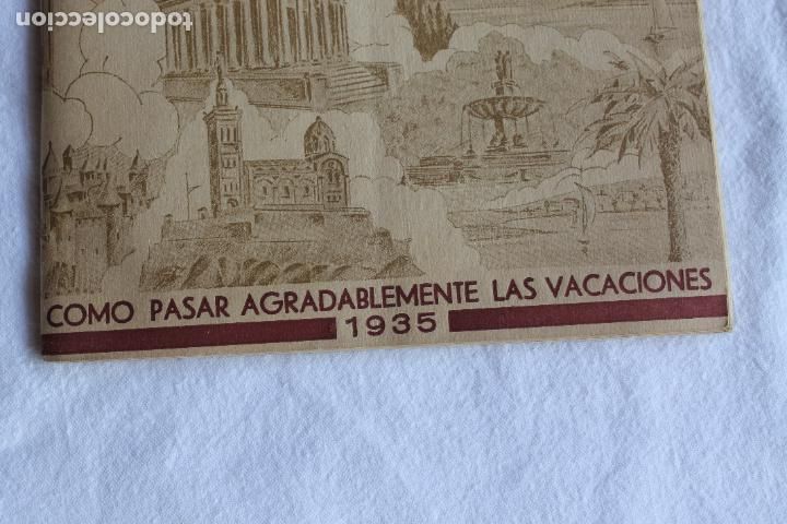 Coleccionismo: COMO PASAR AGRADABLEMENTE LAS VACACIONES 1935 - Foto 2