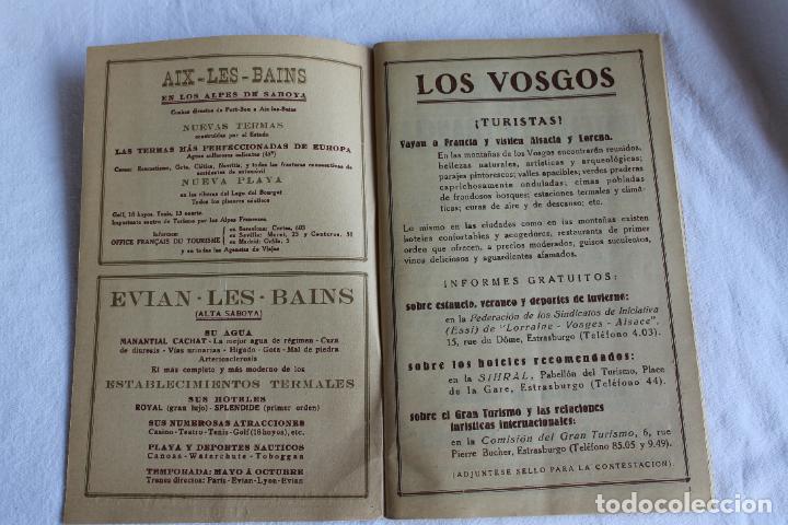 Coleccionismo: COMO PASAR AGRADABLEMENTE LAS VACACIONES 1935 - Foto 3