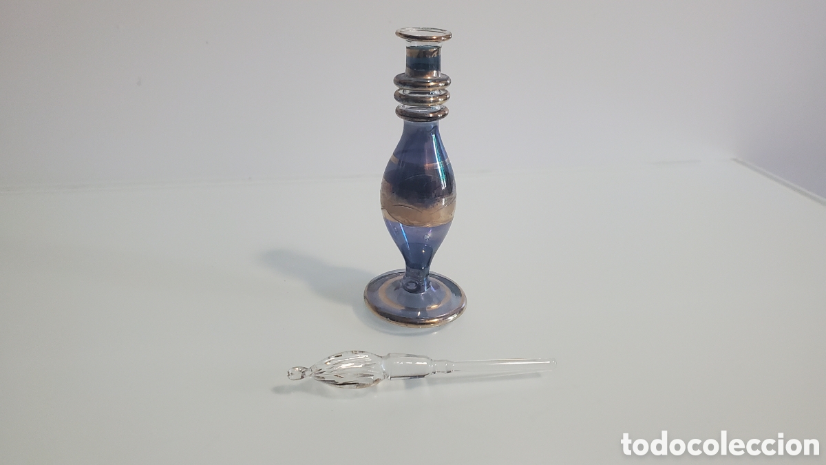 Coleccionismo: Perfumero cristal Egipcio - Foto 2